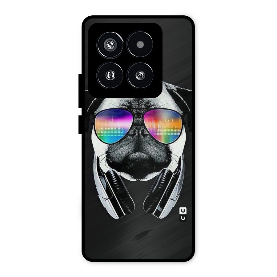 Rainbow Dog Swag Metal Back Case for Xiaomi 14 Pro