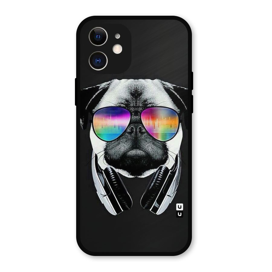 Rainbow Dog Swag Metal Back Case for iPhone 12
