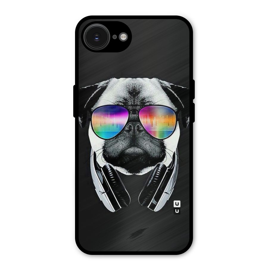 Rainbow Dog Swag Metal Back Case for iPhone 16e