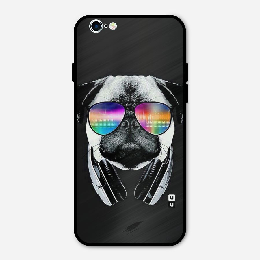 Rainbow Dog Swag Metal Back Case for iPhone 6 6s
