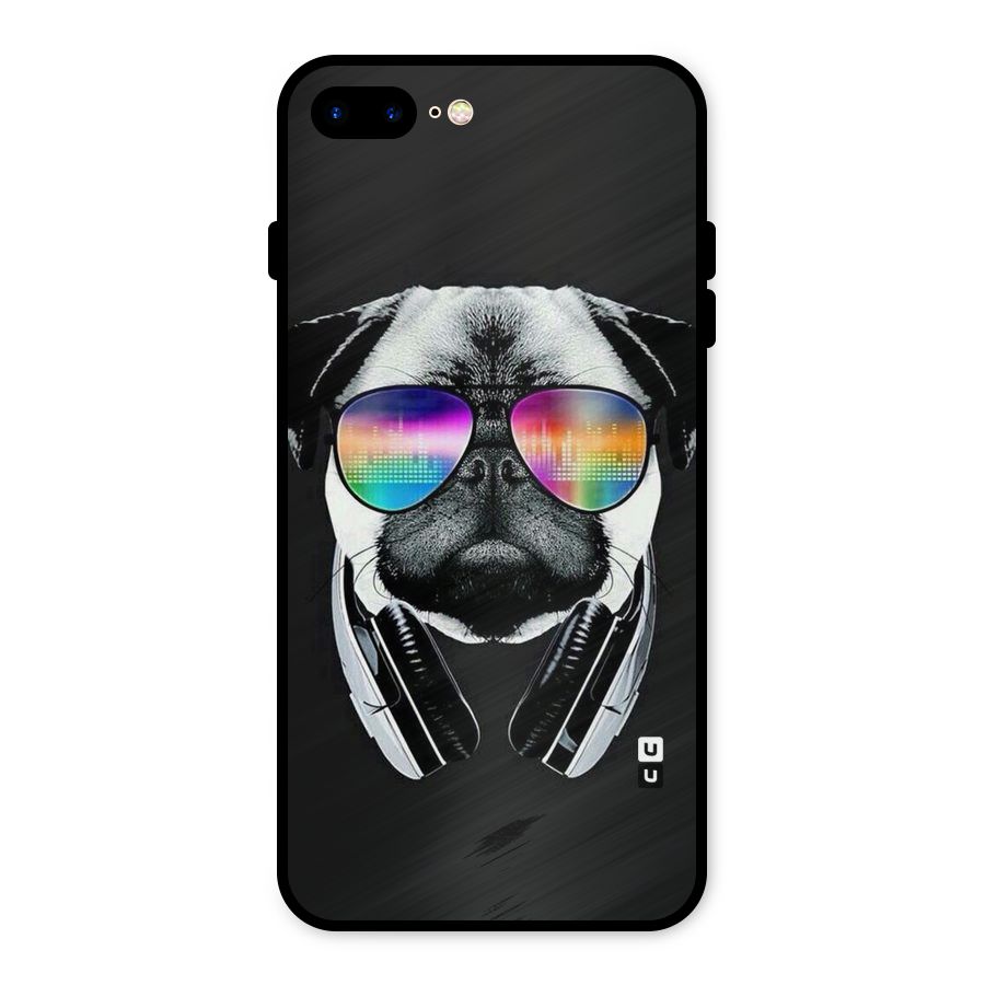 Rainbow Dog Swag Metal Back Case for iPhone 8 Plus