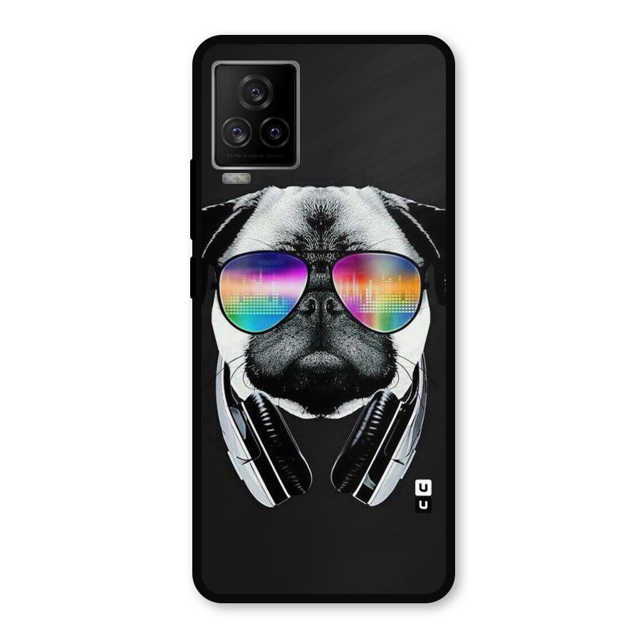 Rainbow Dog Swag Metal Back Case for iQOO 7 Legend 5G