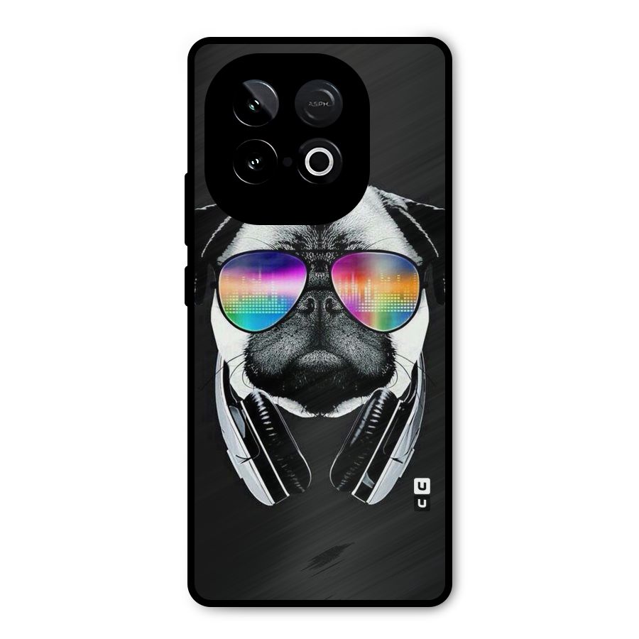 Rainbow Dog Swag Metal Back Case for iQOO Neo 10