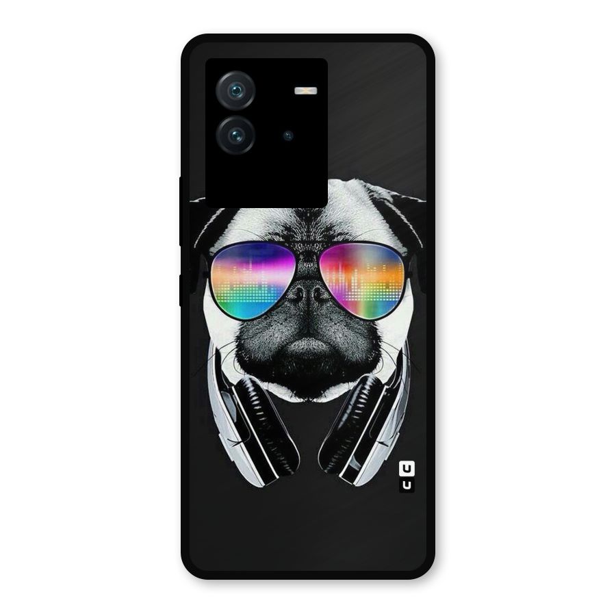 Rainbow Dog Swag Metal Back Case for iQOO Neo 6 5G