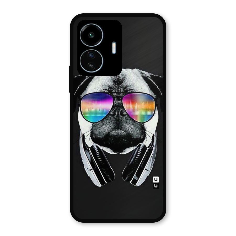Rainbow Dog Swag Metal Back Case for vivo iQOO Z6 Lite 5G