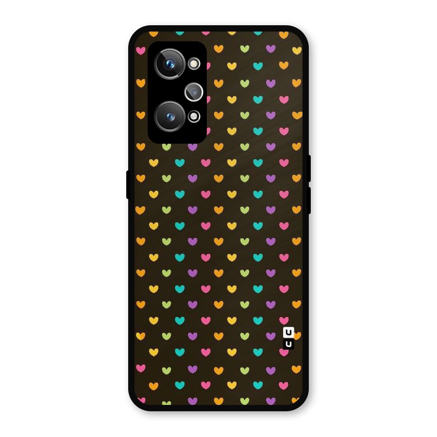 Rainbow Hearts Metal Back Case for Realme GT Neo 3T