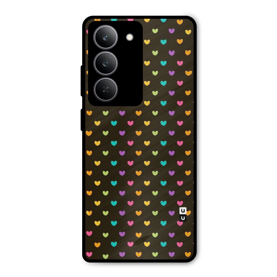 Rainbow Hearts Metal Back Case for Realme P3x