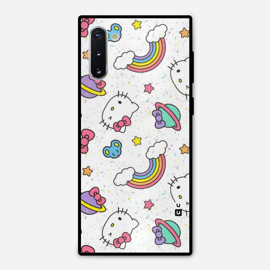 Rainbow Kit Tee Metal Back Case for Galaxy Note 10