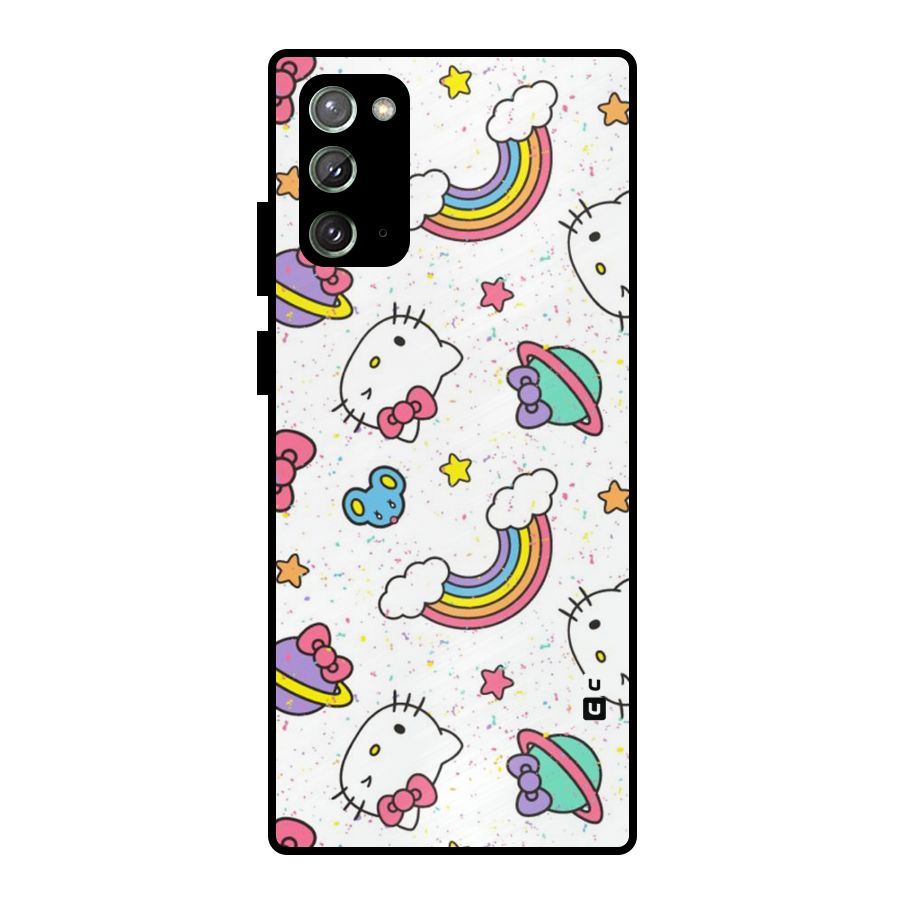 Rainbow Kit Tee Metal Back Case for Galaxy Note 20