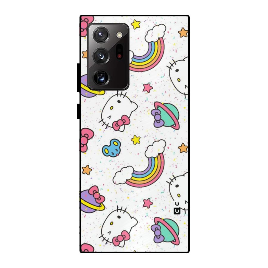 Rainbow Kit Tee Metal Back Case for Galaxy Note 20 Ultra