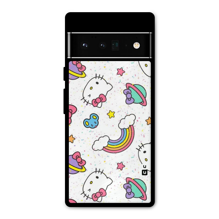 Rainbow Kit Tee Metal Back Case for Google Pixel 6 Pro