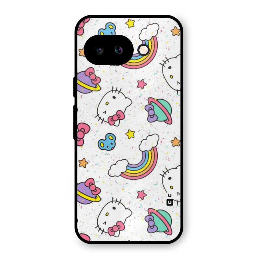 Rainbow Kit Tee Metal Back Case for Google Pixel 9a