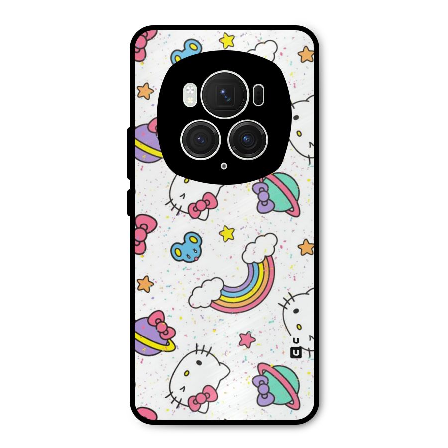 Rainbow Kit Tee Metal Back Case for Honor Magic6 Pro