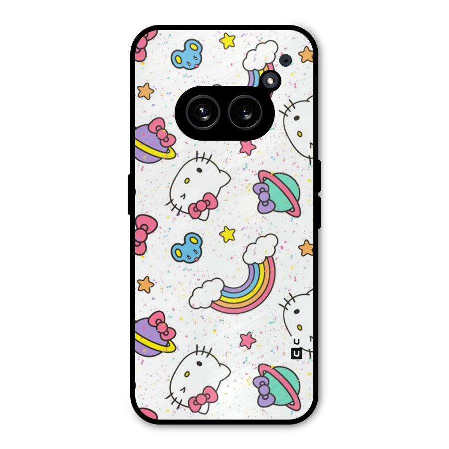 Rainbow Kit Tee Metal Back Case for Nothing Phone 2a Plus