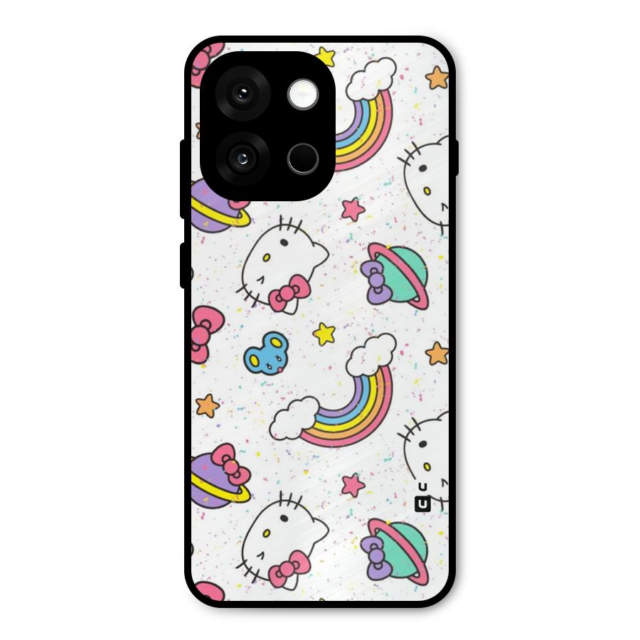 Rainbow Kit Tee Metal Back Case for OnePlus 13s