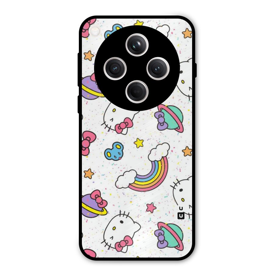 Rainbow Kit Tee Metal Back Case for Oppo Find X8