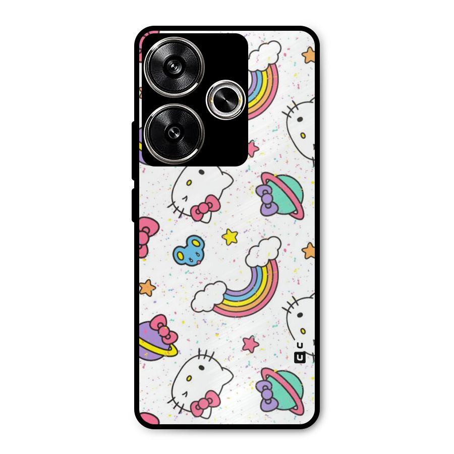 Rainbow Kit Tee Metal Back Case for Poco F6