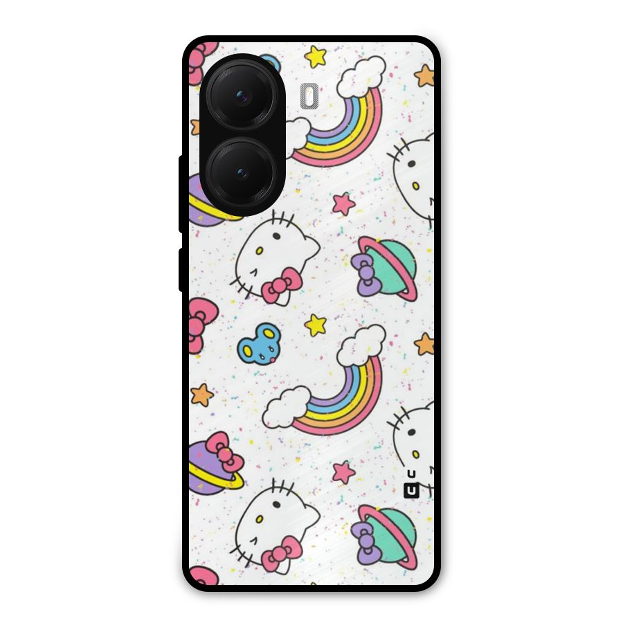 Rainbow Kit Tee Metal Back Case for Poco X7 Pro