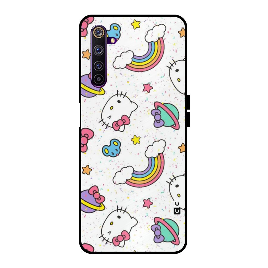 Rainbow Kit Tee Metal Back Case for Realme 6 Pro