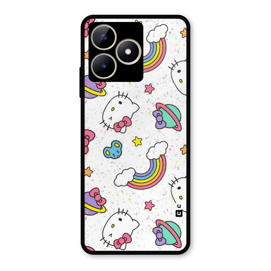 Rainbow Kit Tee Metal Back Case for Realme C53