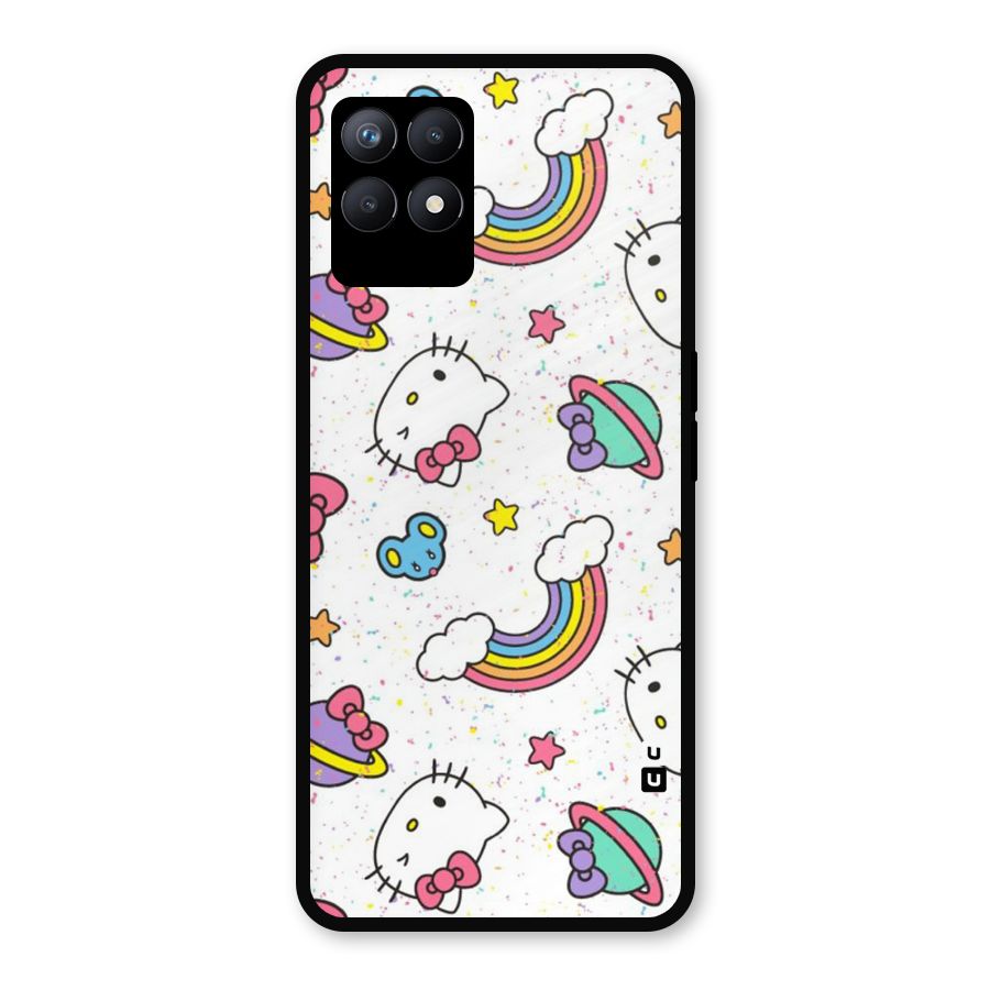 Rainbow Kit Tee Metal Back Case for Realme Narzo 50