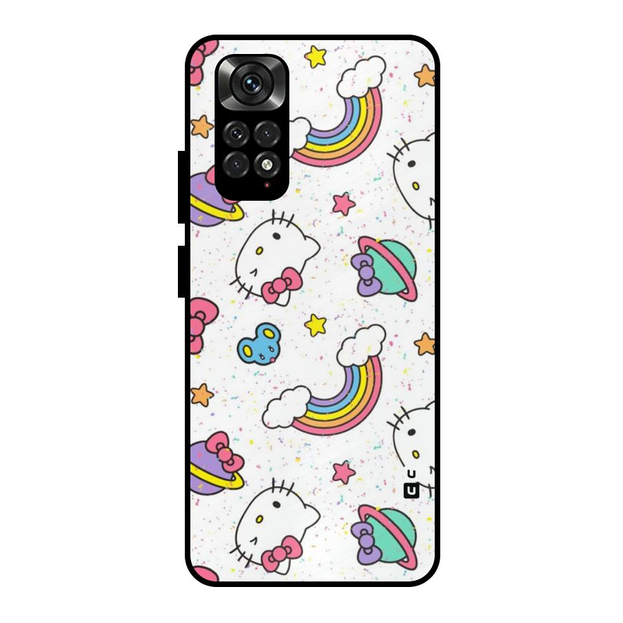 Rainbow Kit Tee Metal Back Case for Redmi Note 11 Pro