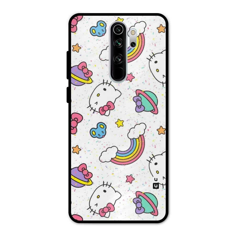 Rainbow Kit Tee Metal Back Case for Redmi Note 8 Pro