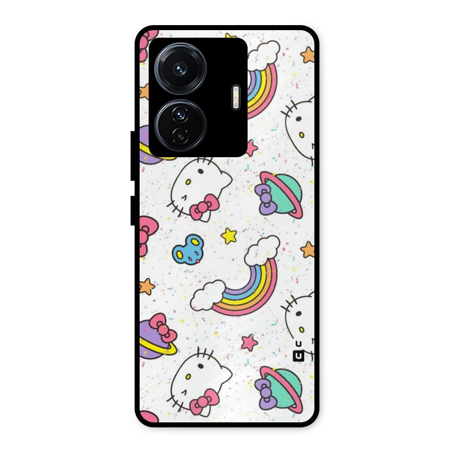 Rainbow Kit Tee Metal Back Case for Vivo T1 Pro