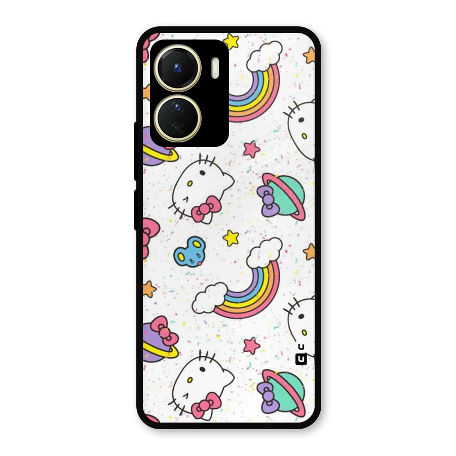 Rainbow Kit Tee Metal Back Case for Vivo T2x