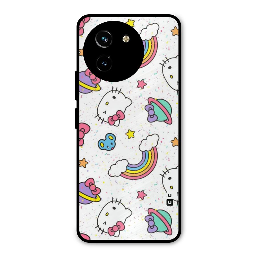 Rainbow Kit Tee Metal Back Case for Vivo T3x