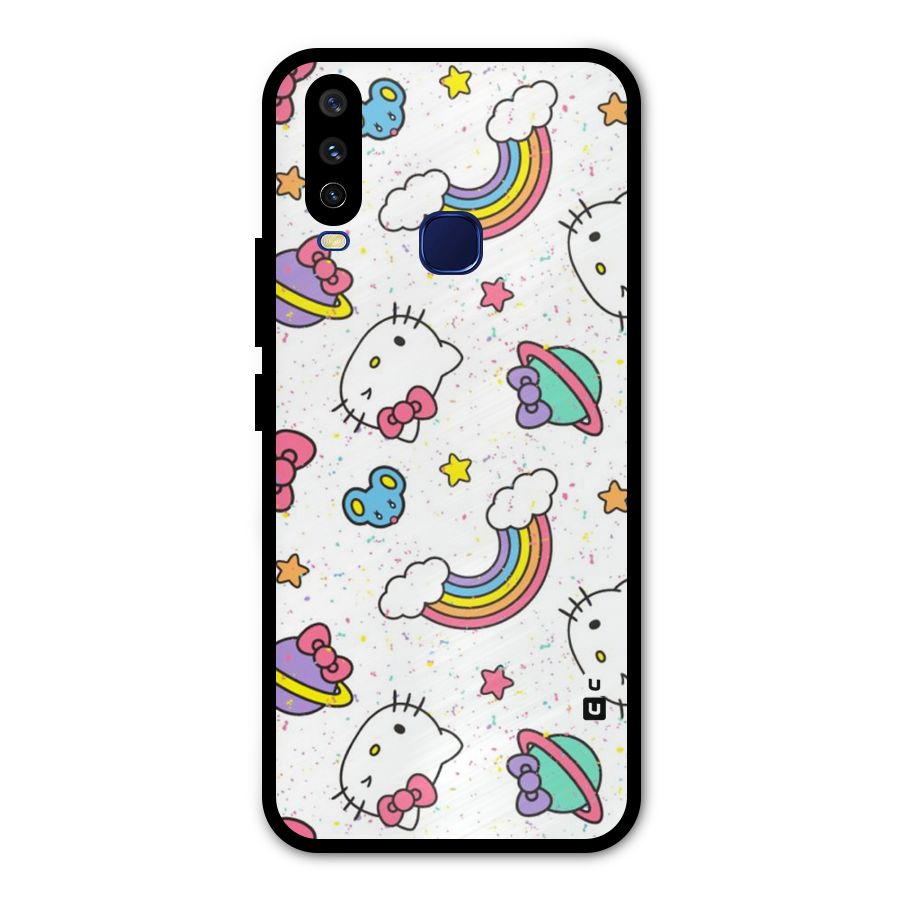 Rainbow Kit Tee Metal Back Case for Vivo V17