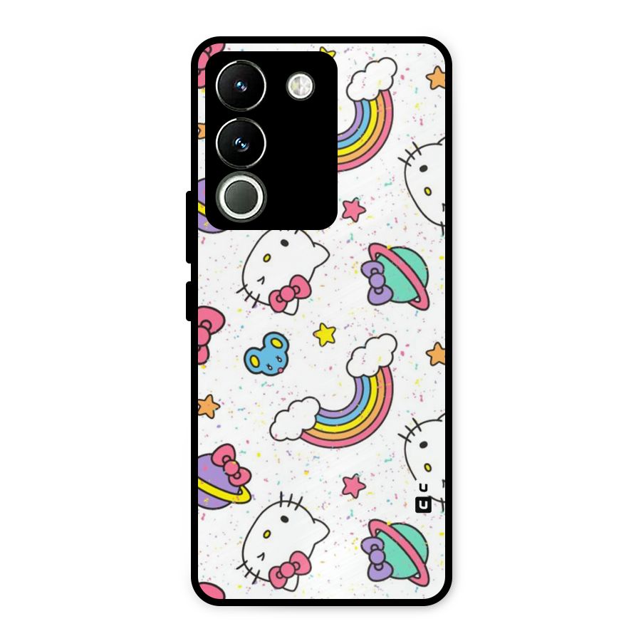 Rainbow Kit Tee Metal Back Case for Vivo Y200