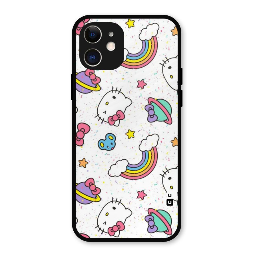 Rainbow Kit Tee Metal Back Case for iPhone 12