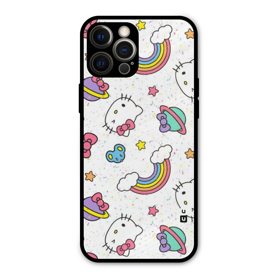 Rainbow Kit Tee Metal Back Case for iPhone 12 Pro Max