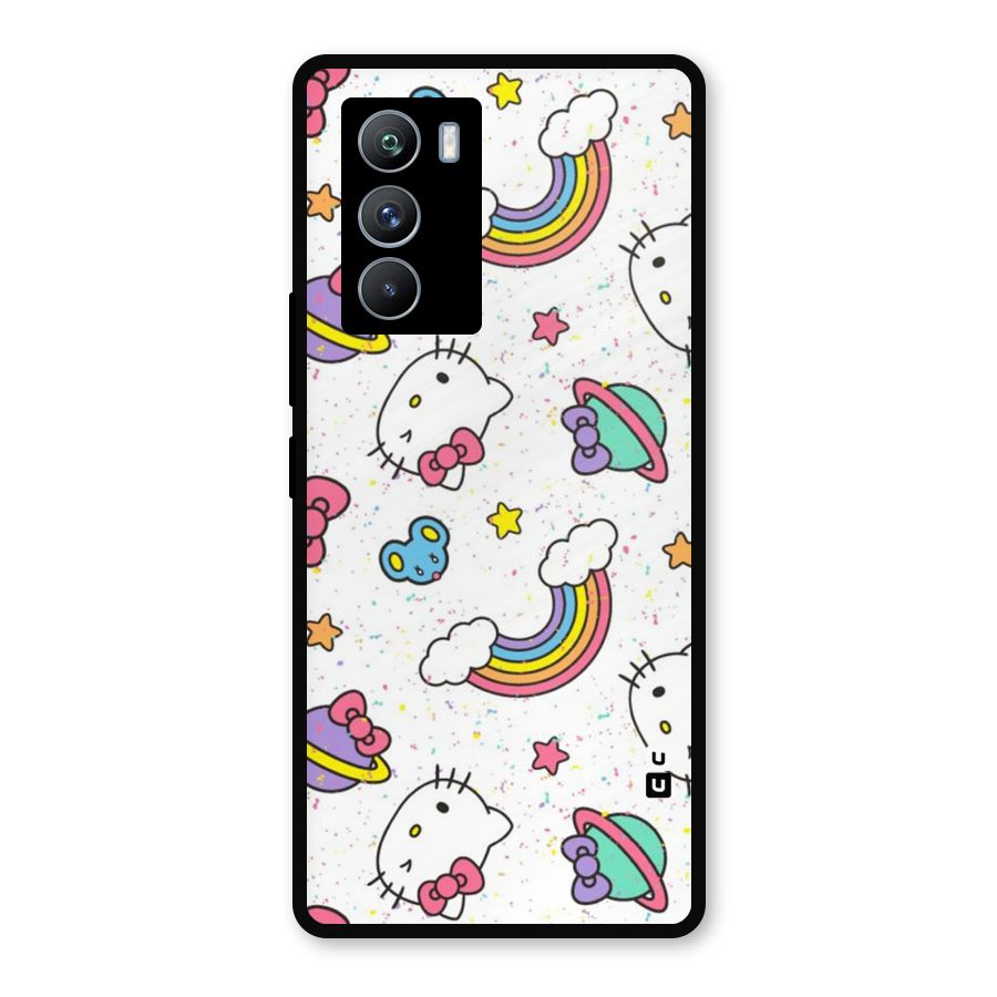 Rainbow Kit Tee Metal Back Case for iQOO 9 SE