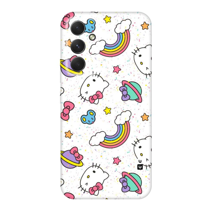 Rainbow Kit Tee Original Polycarbonate Back Case for Galaxy A54