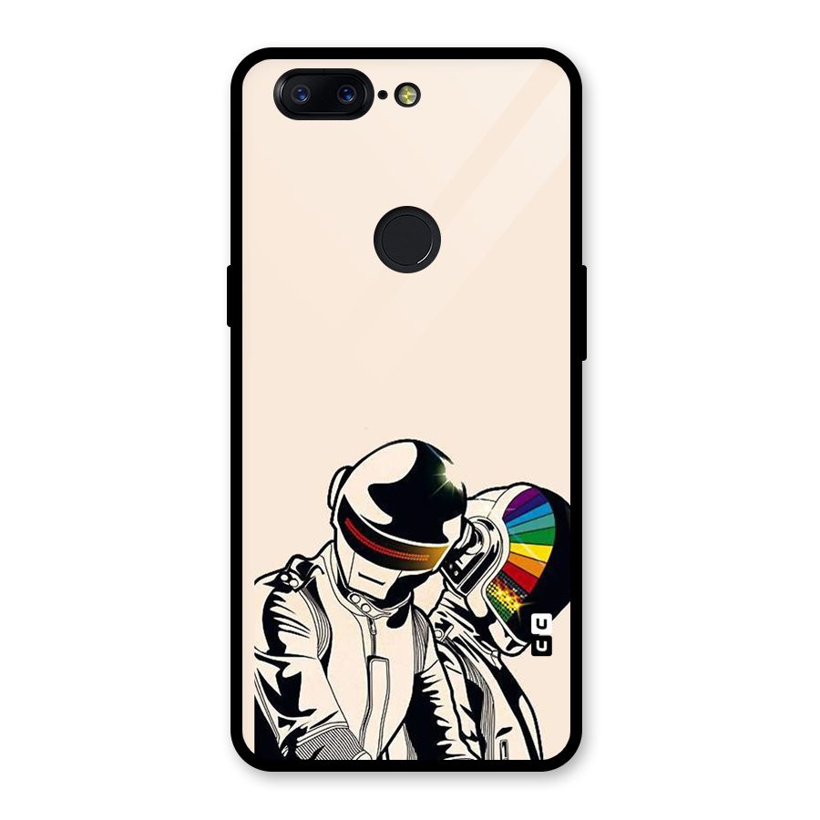Rainbow Radio Glass Back Case for OnePlus 5T