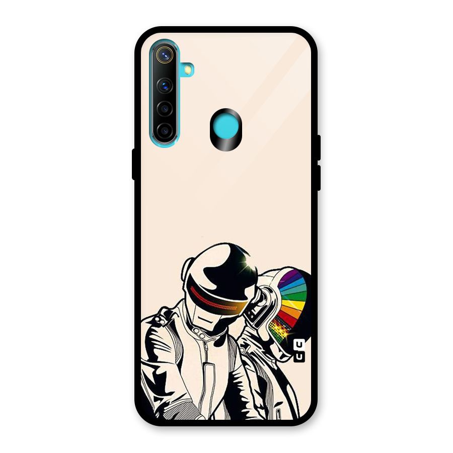 Rainbow Radio Glass Back Case for Realme 5