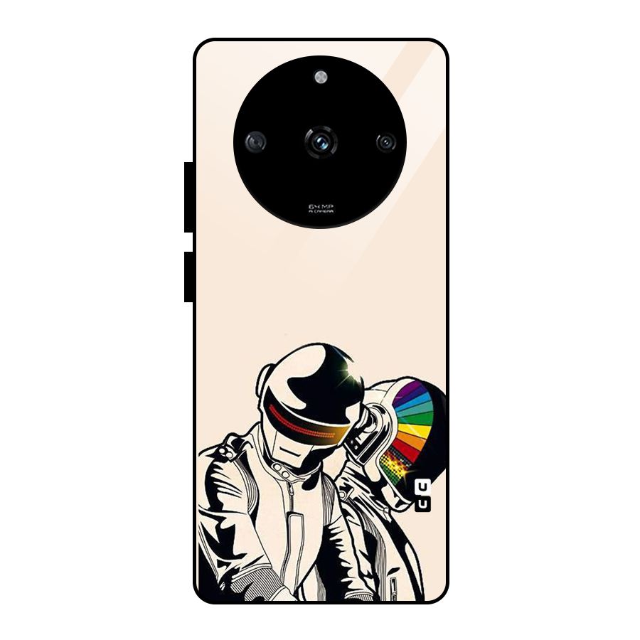 Rainbow Radio Glass Back Case for Realme Narzo 60 5G