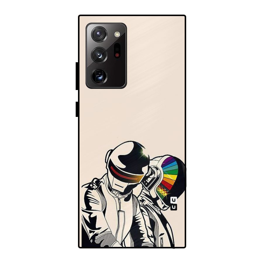 Rainbow Radio Metal Back Case for Galaxy Note 20 Ultra