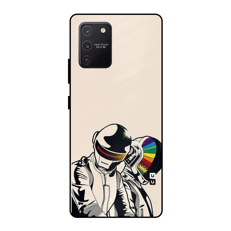 Rainbow Radio Metal Back Case for Galaxy S10 Lite