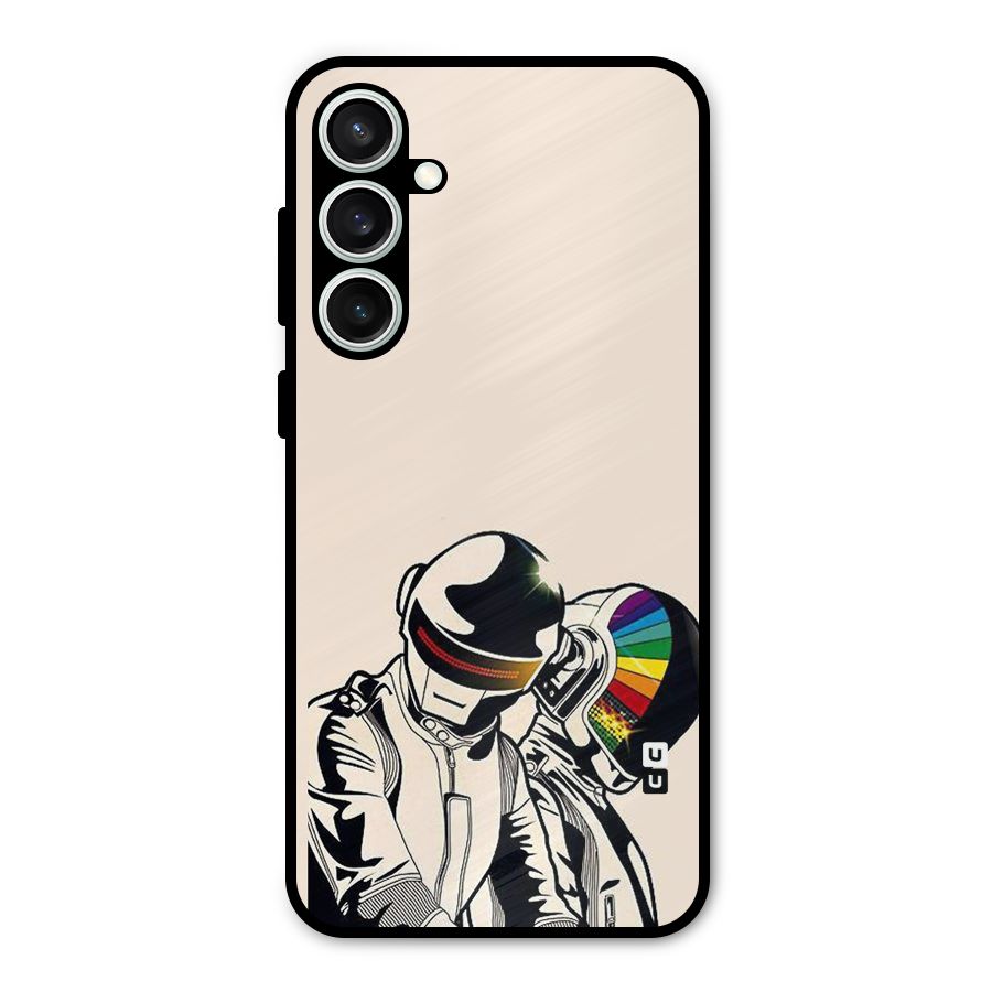 Rainbow Radio Metal Back Case for Galaxy S23 FE