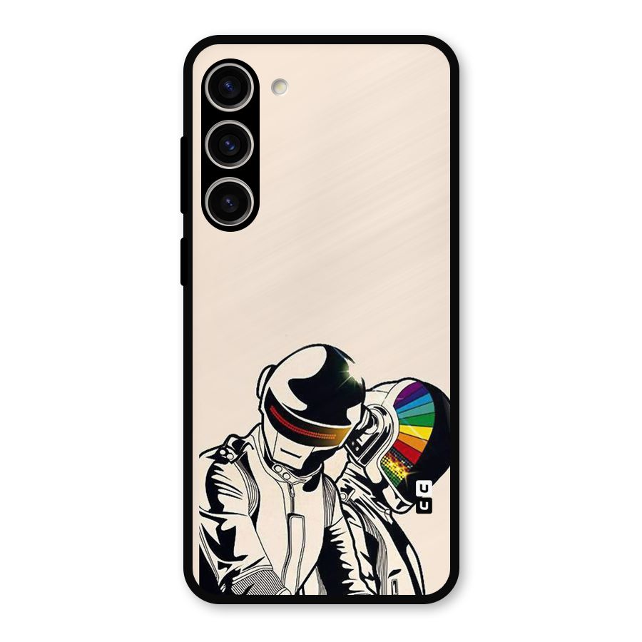 Rainbow Radio Metal Back Case for Galaxy S23 Plus