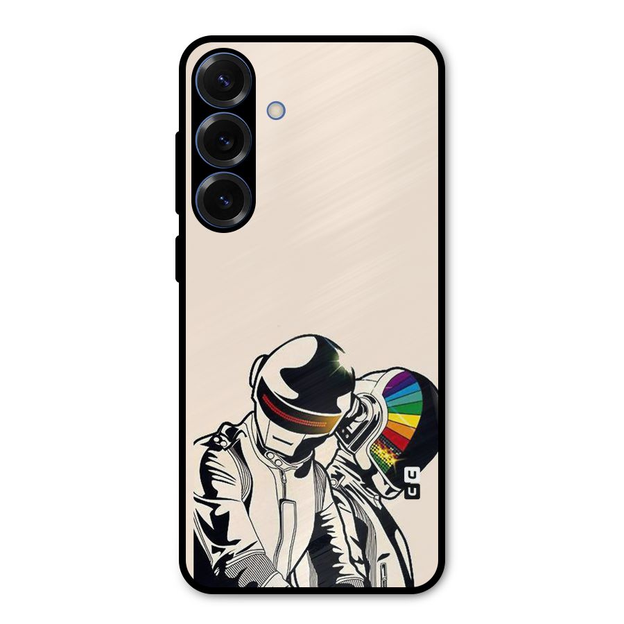 Rainbow Radio Metal Back Case for Galaxy S25 Plus