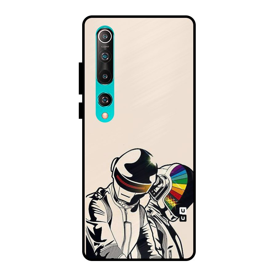 Rainbow Radio Metal Back Case for Mi 10