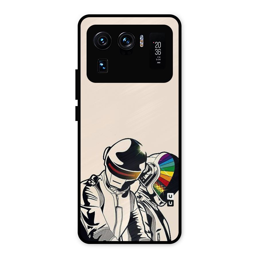 Rainbow Radio Metal Back Case for Mi 11 Ultra