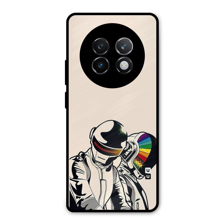 Rainbow Radio Metal Back Case for Realme 13 Plus