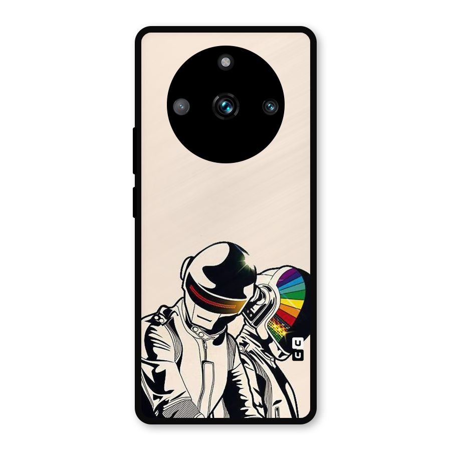 Rainbow Radio Metal Back Case for Realme Narzo 60 Pro