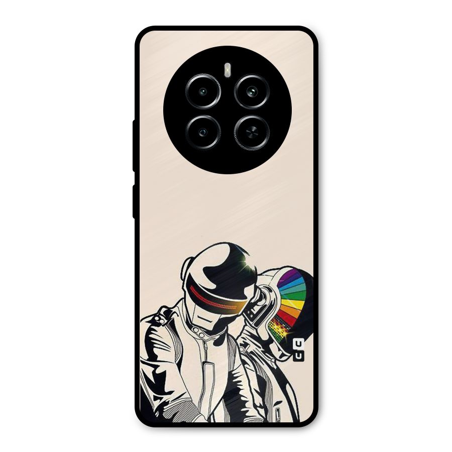 Rainbow Radio Metal Back Case for Realme P1