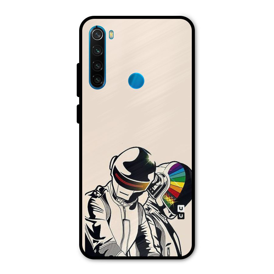 Rainbow Radio Metal Back Case for Redmi Note 8
